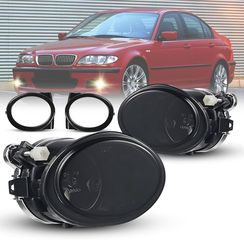 Prasco 245085 Προβολείς Ομίχλης Για Bmw E46 98-05 M-Tech / M3 & E39 95-03 M-Tech / M5 Smoke 2 Τεμάχια