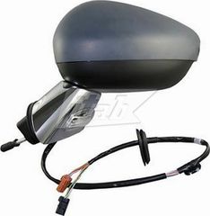 Carro ΚαθρέφτηΣ ΗΛΕΚΤΡΙΚΟΣ Βαφόμενος (Με Φλας) (Χρώμιο Βάση & ΚΑΠΑΚΙ) (CONVEX GLASS) κατάλληλο για CITROEN C3 2013-2016 (SC) / 8154AS - Αριστερό - 1 Τεμ