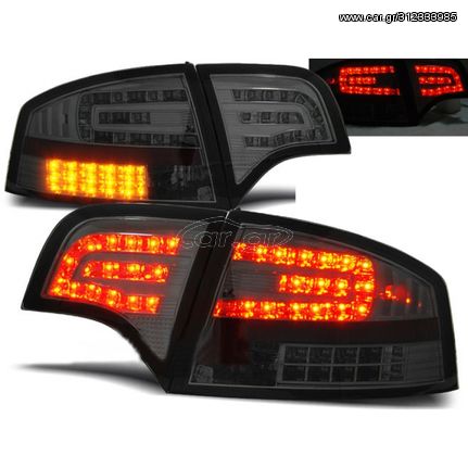 LED ΠΙΣΩ ΦΑΝΑΡΙΑ AUDI A4 B7 LIM 04 08LED BLINKERRED SMOKE