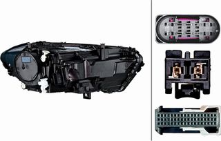 Carro Φανάρι Εμπρός FULL LED (HIGH PERFORMANCE) 2022- (HELLA) κατάλληλο για MERCEDES A CLASS SEDAN 2018- (V177) / 177 906 63 04 - Αριστερό - 1 Τεμ