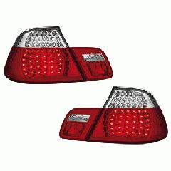 LED ΠΙΣΩ ΦΑΝΑΡΙΑ BMW E46 2D 98 03 RED CRYSTAL