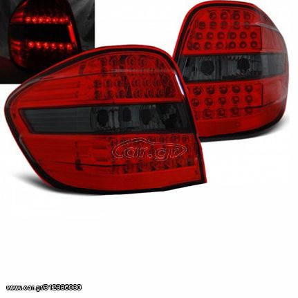 LED ΠΙΣΩ ΦΑΝΑΡΙΑ MERCEDES BENZ ML CLASS W164 05+ RED CRYSTAL