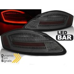 Πισινά Φανάρια Led bar για Porsche Boxster 987 / Cayman 05-08 Smoke Seq Led