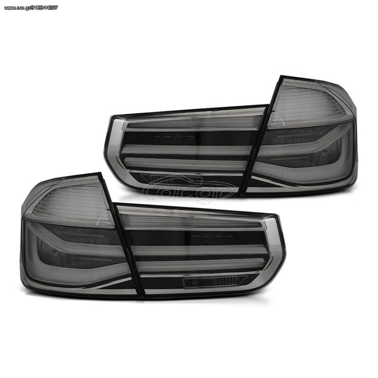 Πίσω Φανάρια Led Bar Για Bmw Σειρά 3 F30 Sedan 2011-2015 Smoke