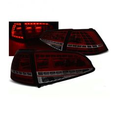 Πίσω Φανάρια LED Gti Look Red Smoke Για Volkswagen Golf 7 2013-2016