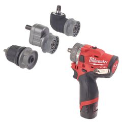 MILWAUKEE M12 FUEL FPDXKIT-202X ΚΡΟΥΣΤΙΚΟ ΔΡΑΠΑΝΟΚΑΤΣΑΒΙΔΟ 6 σε 1 ( 4933464138 )