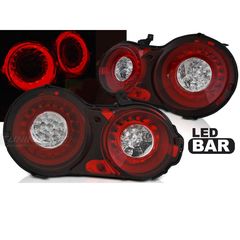 Φανάρια Πίσω Full Led για Nissan GT-R 08-11.13 Red White