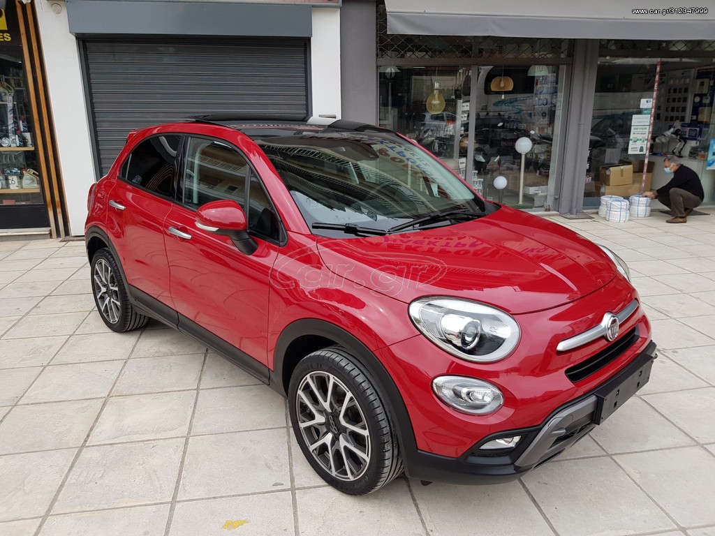 Fiat 500X 2016 CROSS-ΟΡΟΦΗ-KEYLESS-XENON-NAVI