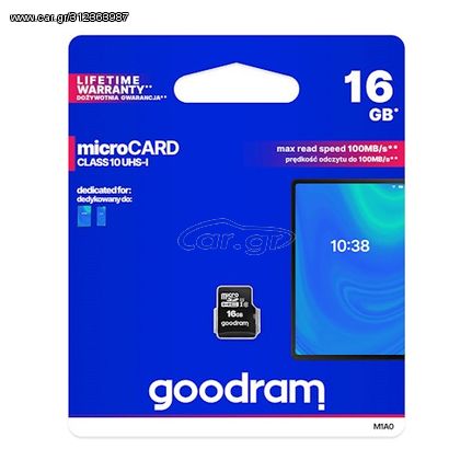 GoodRam microSD (16GB | class 10 | UHS-I)