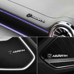 Fiat Abarth Σήματα Ηχείων Μεταλλικά.