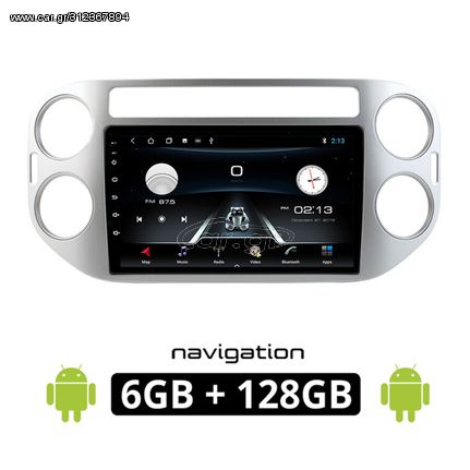 Volkswagen VW TIGUAN (2009 - 2016) Android οθόνη αυτοκίνητου 6GB με GPS WI-FI (ηχοσύστημα αφής 9" ιντσών OEM Youtube Playstore MP3 USB Radio Bluetooth, 4x60W, Mirrorlink, AUX) VO26SV-6GB