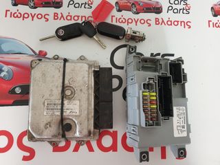 ΣΕΤ ΕΓΚΕΦΑΛΟΣ-ΜΟΝΑΔΑ-ΚΛΕΙΔΙ FIAT PUNTO EVO 1.3 MULTIJET 85HP ΚΩΔ.ΚΙΝΗΤΗΡΑ:199B4000