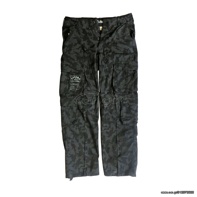 STONE WASHED WORK PANTS, CAMO