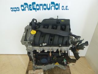 ΚΙΝΗΤΗΡΑΣ RENAULT CLIO K4J 713 1.4 16V ΜΗΧΑΝΗ ΜΟΤΕΡ