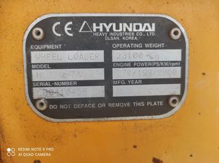 Φορτωτής Με Λάστιχα Hyundai 2008 HL770-7A **23100kg-thumb-16