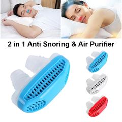 Συσκευή Κατά του Ροχαλητού 2 σε 1 με Φίλτρο Καθαρισμού Αέρα Anti Snoring + Air Purifier