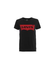 Levi"s The Perfect Large Batwing Γυναικείο Αθλητικό T-shirt Μαύρο 17369-0201