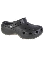 Crocs Classic Platform Clog Αντιολισθητικό Unisex Σαμπό Μαύρο