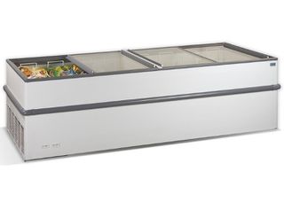 Βούτα κατάξυψης με συρόμενα τζάμια 250x91x84εκ.1050LT Crystalite 25 Crystal