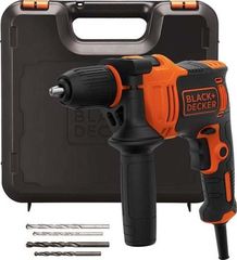 Κρουστικό Δράπανο 710W Σε Κασετίνα Black & Decker BEH710K & Τρυπάνια