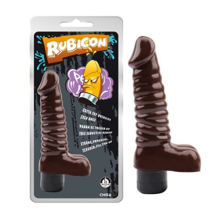 Sugar Brown Vibrating dildo