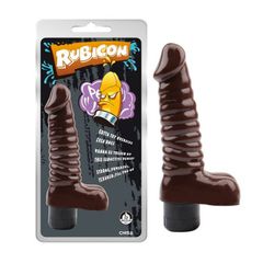 Sugar Brown Vibrating dildo