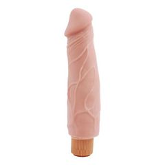 Greedy Guy Flesh Vibrating Dildo-thumb-2