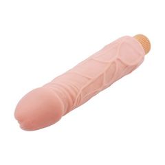 Greedy Guy Flesh Vibrating Dildo-thumb-4