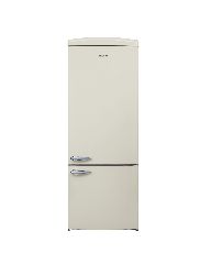 Ψυγειοκαταψύκτης Robin RB-498 BEIGE σειρά retro μπεζ 472lt Υ191cm x Π71cm x Β74,6cm