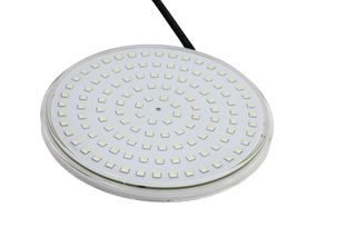 Φωτιστικό LED ρητίνης με διάμετρο Φ17,7cm 24W 12V/24VAC απόχρωση φωτός RGB+ψυχρό με 2 αγωγούς IP68