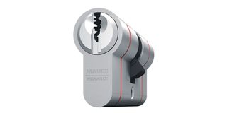 Κύλινδρος Ασφαλείας Mauer Red Line Mls με Κλειδί Ασφαλείας για Θωρακισμένη Πόρτα - 80mm(30x50)