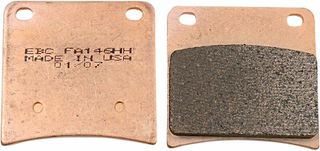 Κωδ.197603 EBC μεταλλικά τακάκια FA146HH SUZUKI GSX 600 F 88-97 1 σετ για 1 δαγκάνα τηλ.215-215-8211