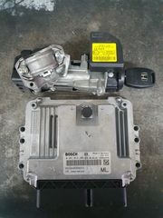 ΚΙΤ ΕΓΚΕΦΑΛΟΥ HONDA CIVIC UFO 0281013406 EDC16C7 39730-SMG-G010-M1