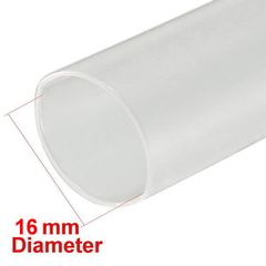 Θερμοσυστελλόμενο  Διαφανές Περίβλημα από PVC (Διάμετρος 16mm Πλάτος 27mm) (1m) (OEM)