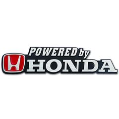 Powered by Honda Μεταλλικό Αυτοκόλλητο