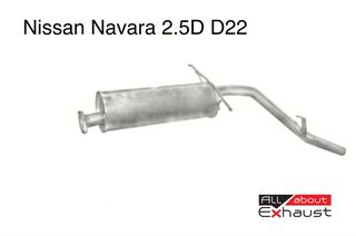 Eξάτμιση Nissan Navara 2.5D D22