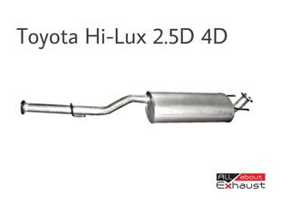 Eξάτμιση TOYOTA HI-LUX 2.5D 4D