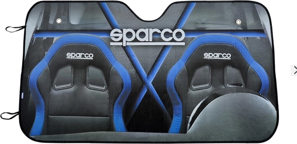 Ηλιοπροστασία Παρμπρίζ Εσωτερική Sparco Medium 130 x 70 cm