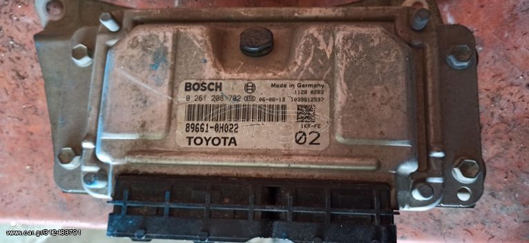 Εγκέφαλος Bosch 0261208702 89661-0H022 από Citroen c1 Peugeot 107 Toyota Aygo 2005-2014