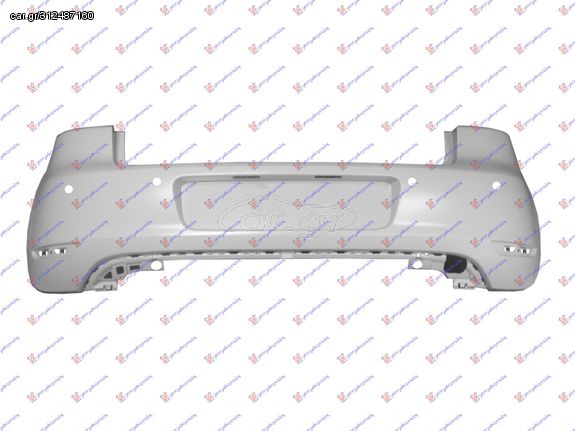 Προφυλακτήρας Πίσω (Με PDS) (Ευρώπη) / VW GOLF VI 08-13 / 5K6807417GRU - 1 Τεμ