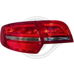 AUDI A3 8P 04-08 ΠΙΣΩ ΦΑΝΑΡΙΑ LED RED-WHITE / ΚΟΚΚΙΝΟ-ΛΕΥΚΟ 