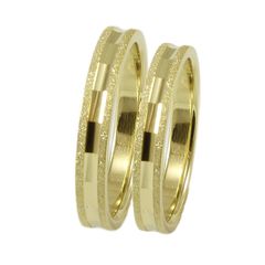 Matteo Gold Wedding Ring K9 VR-01153