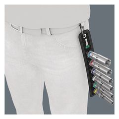 Wera, socket belt with 1/2" drive hex deep sockets - Metric-thumb-7