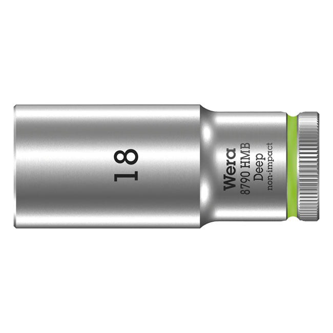 Wera, deep socket size 18mm