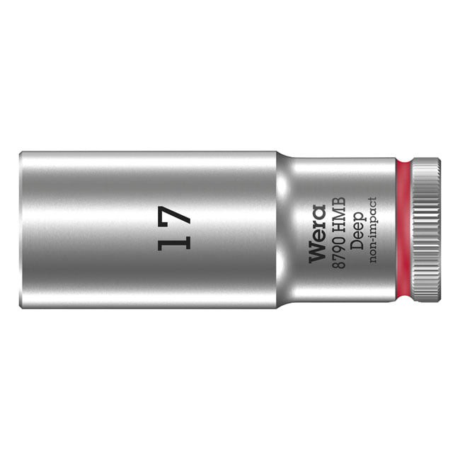 Wera, deep socket size 17mm