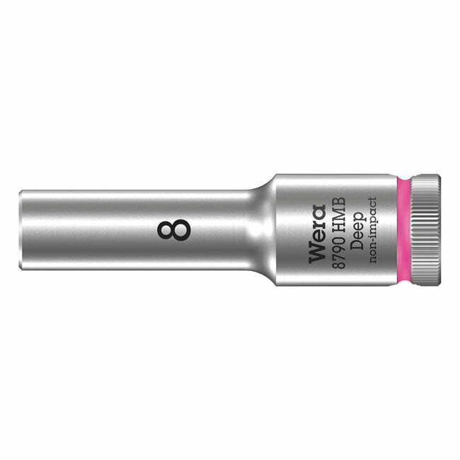 Wera, deep socket size 8mm