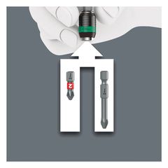 Wera bit assortment 60 pcs. and Rapidiaptor bit holder-thumb-5