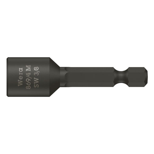 Wera 1/4" drive nutsetter - US sizes 3/8"