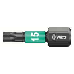 Wera 1/4" bit for Torx® screws Impaktor TX15