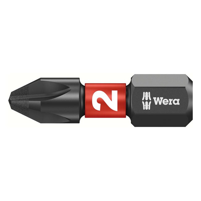 Wera 1/4" bit for Phillips screws Impaktor PH2